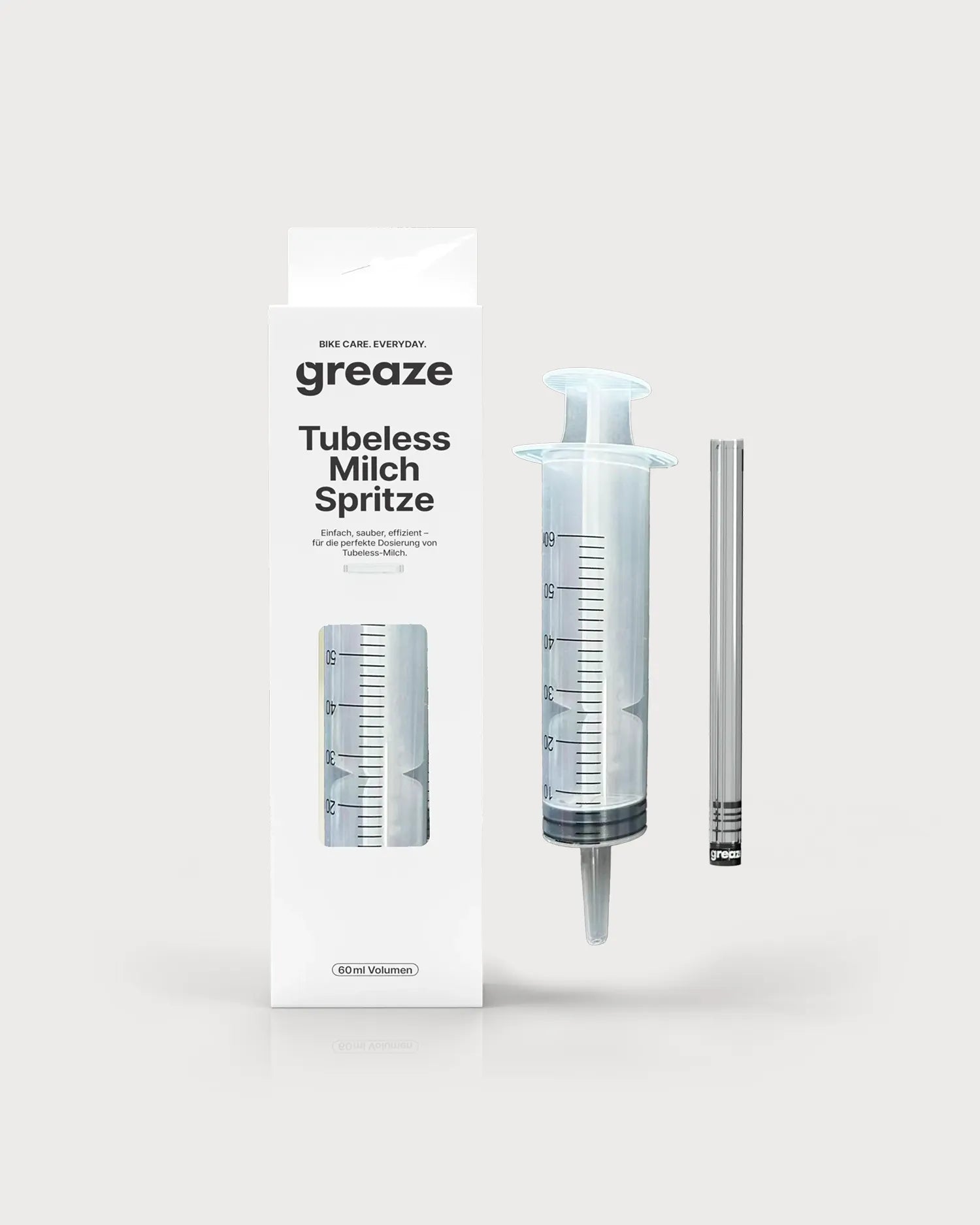 Tubeless-Spritze